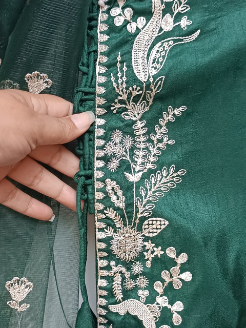 NAZIA (BOTTLE GREEN)