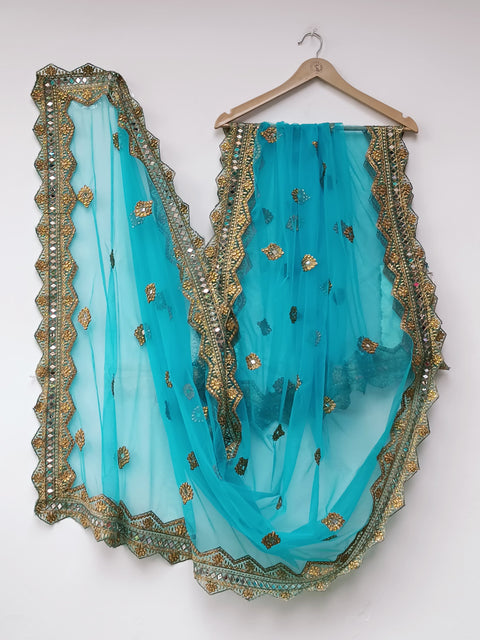 NET DUPATTA (FEROZI)