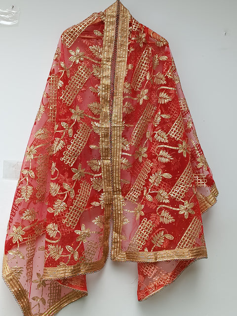 NET GOTA SHAWAL (RED)
