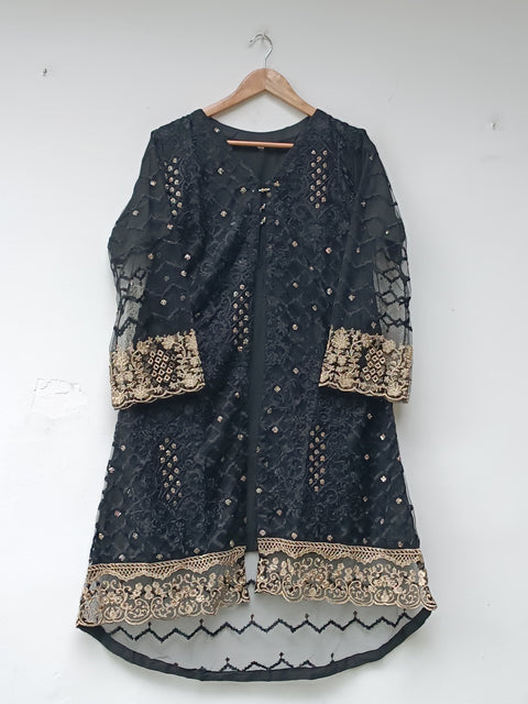 NET GOWN (BLACK)