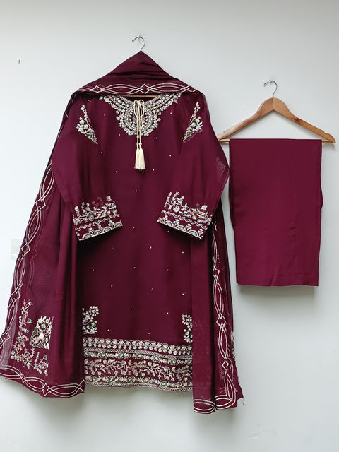 NEW SANAM (MAROON)