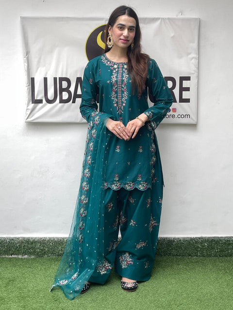 NISHAT (TEAL)