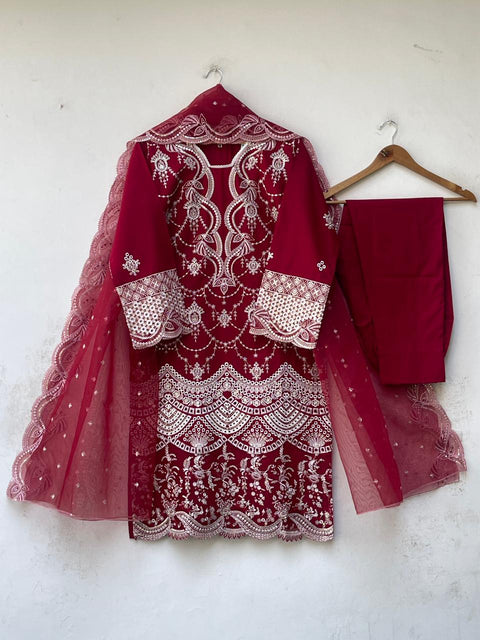 NOSHA (MAROON)