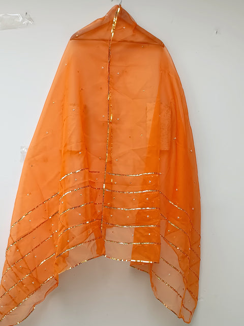 ORGANZA DUPATTA (ORANGE)