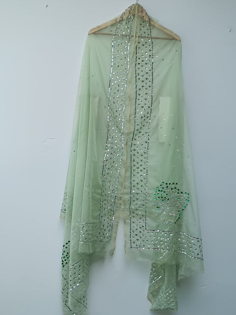 ORGANZA MUSE DUPATTA (PISTA)