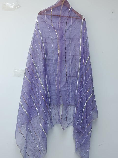 ORGANZA SEQUENCE (LILAC)