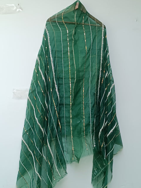 ORGANZA SEQUENCE (GREEN)