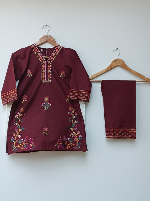 PALWASHA KIDS (MAROON)