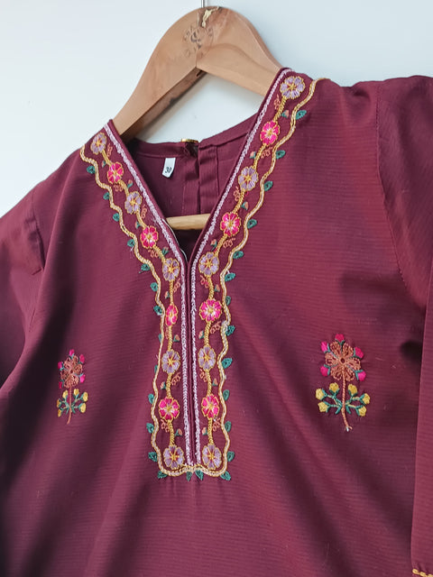 PALWASHA KIDS (MAROON)