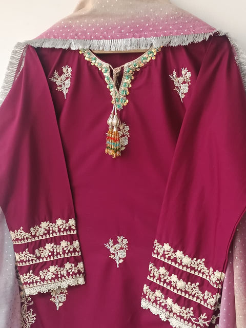 PARIZA (MAROON)