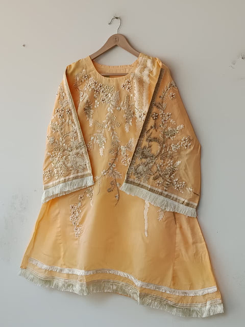 PEAR PAPER COTTON (YELLOW)