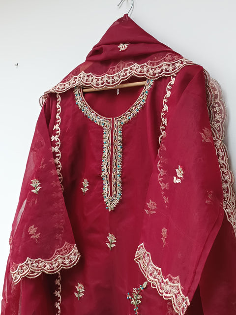 POLKI (MAROON)