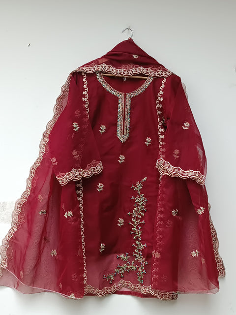 POLKI (MAROON)