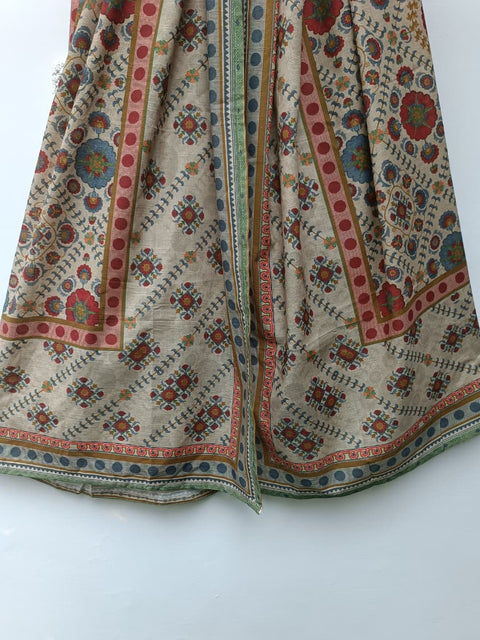 PRINTED SHAWL (BEIGE)