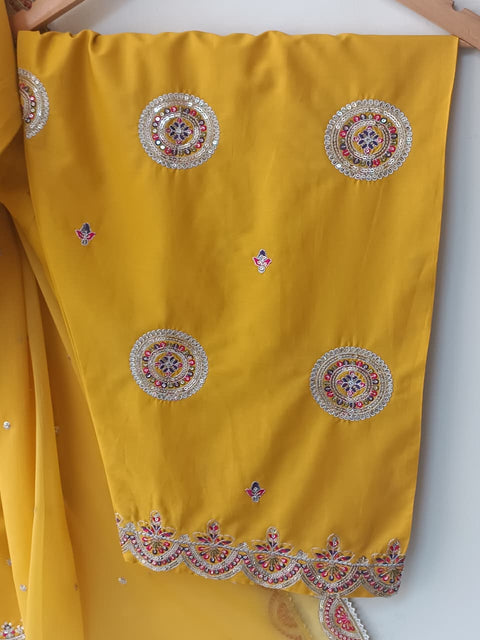 RAMZA EMB (MUSTARD)