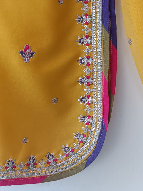 RAMZA EMB (MUSTARD)