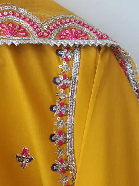 RAMZA EMB (MUSTARD)