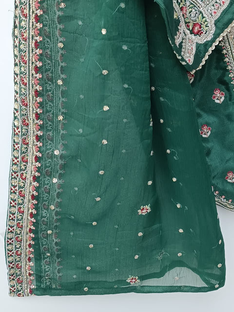 RANIA (BEIGE & GREEN)