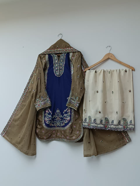 RANIA (BLUE & GOLD)