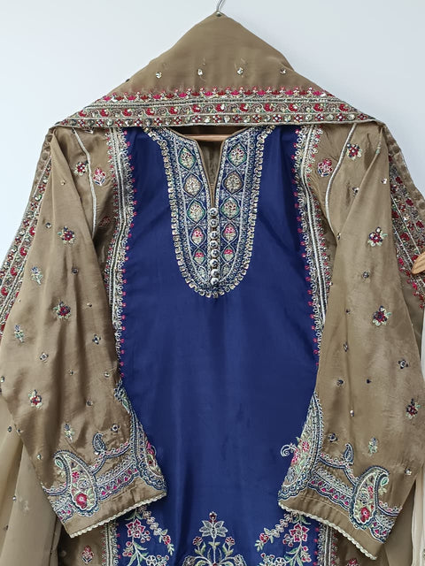 RANIA (BLUE & GOLD)