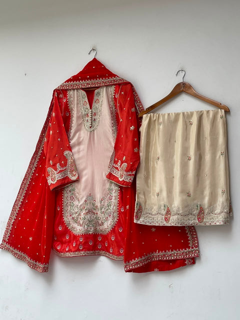 RANIA (RUST & BEIGE)