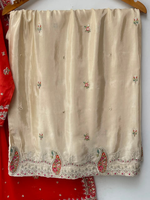 RANIA (RUST & BEIGE)