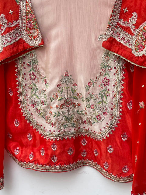 RANIA (RUST & BEIGE)