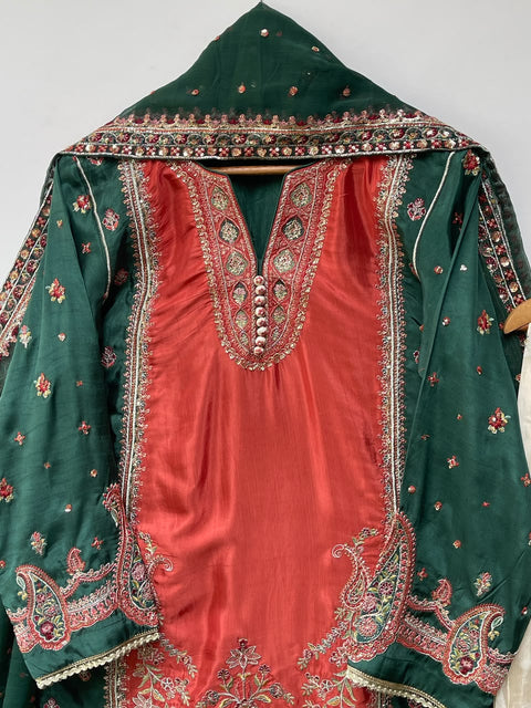 RANIA (RUST & GREEN)