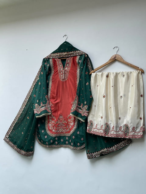 RANIA (RUST & GREEN)
