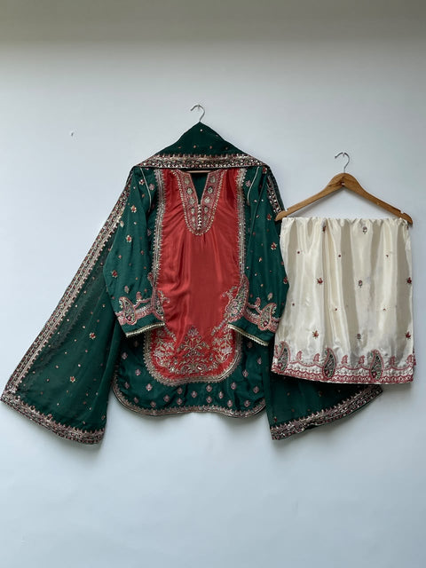 RANIA (RUST & GREEN)