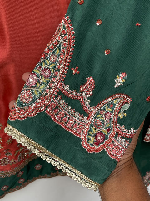 RANIA (RUST & GREEN)