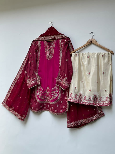 RANIA (S PINK & MAROON)