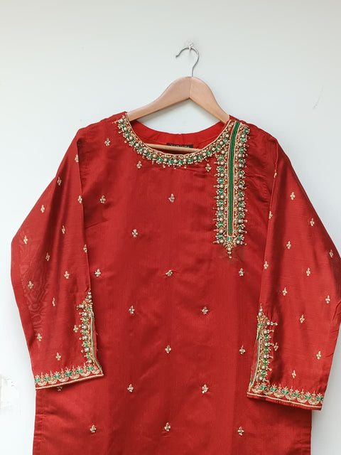 RANIYA KURTA (RUST)