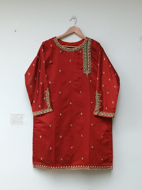 RANIYA KURTA (RUST)