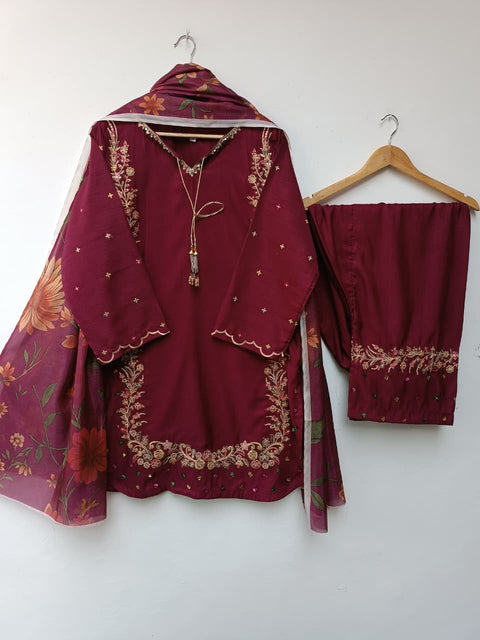 RAQIA (MAROON)