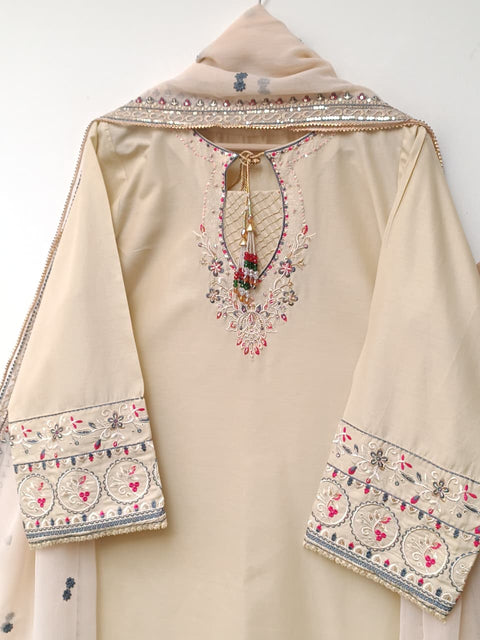 RUBAB COTTON (BEIGE)