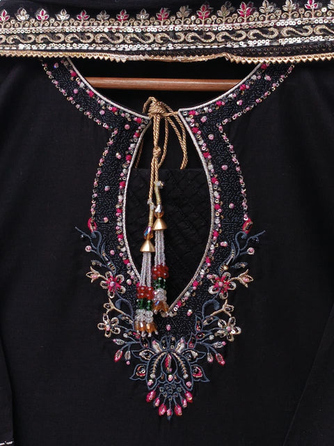 RUBAB COTTON (BLACK)