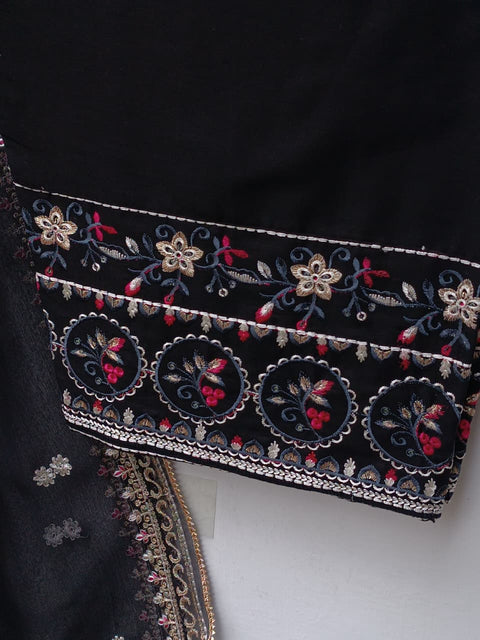 RUBAB COTTON (BLACK)