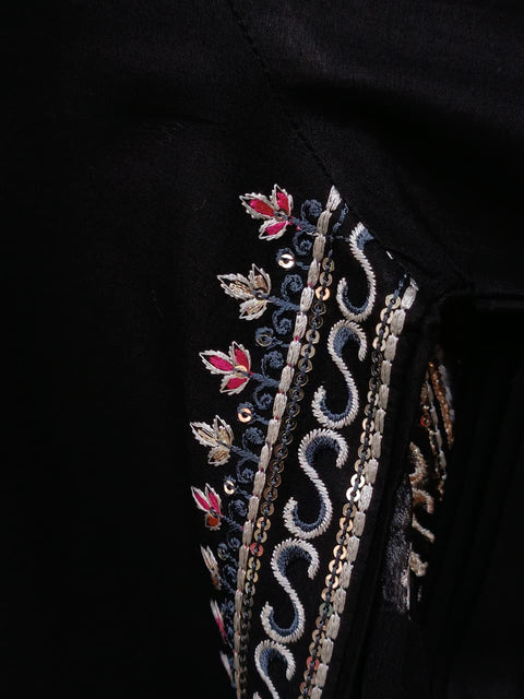 RUBAB COTTON (BLACK)