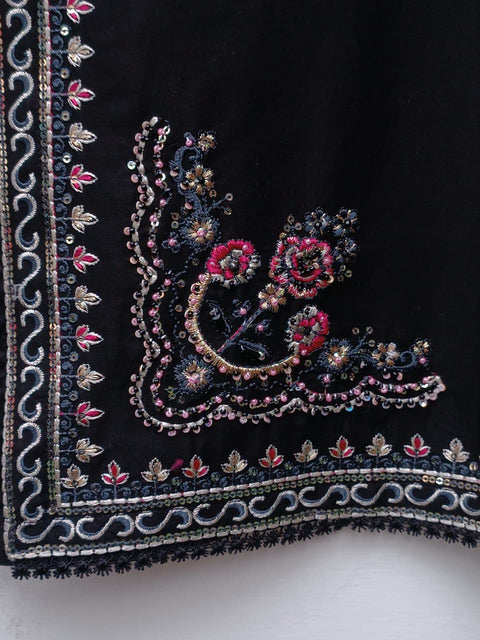 RUBAB COTTON (BLACK)
