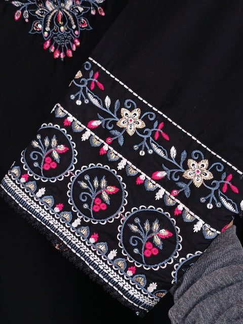 RUBAB COTTON (BLACK)