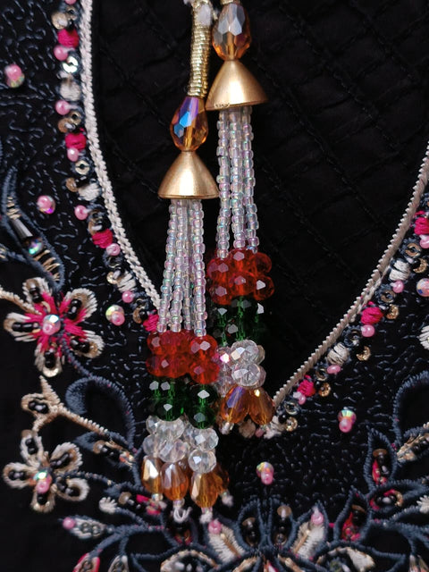 RUBAB COTTON (BLACK)