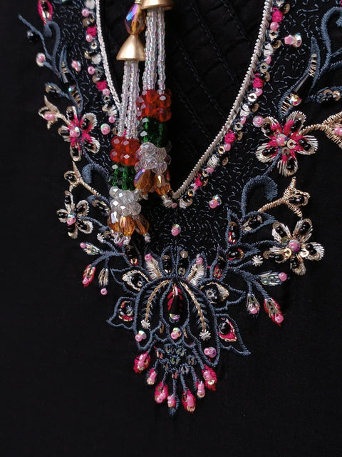 RUBAB COTTON (BLACK)