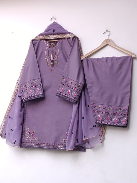 RUBAB COTTON (LILAC)