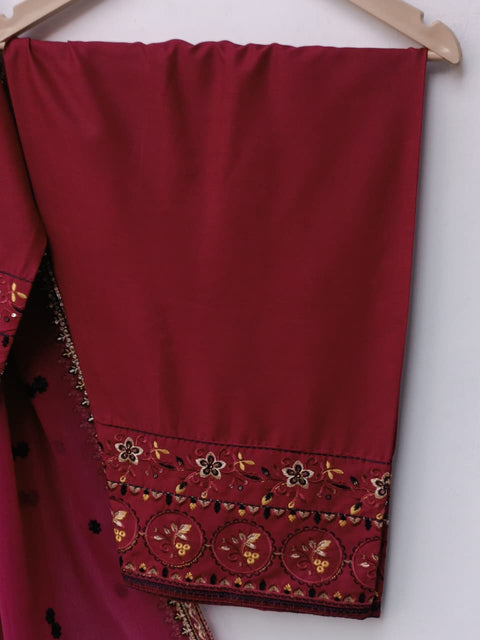 RUBAB COTTON (MAROON)