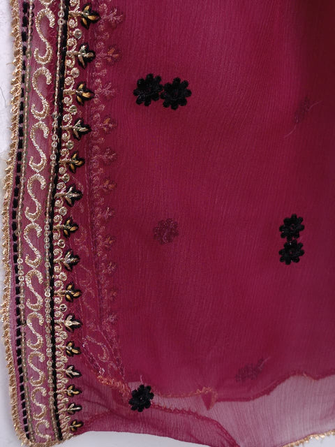 RUBAB COTTON (MAROON)