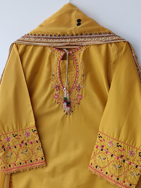 RUBAB COTTON (MUSTARD)