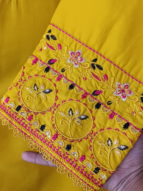 RUBAB COTTON (MUSTARD)