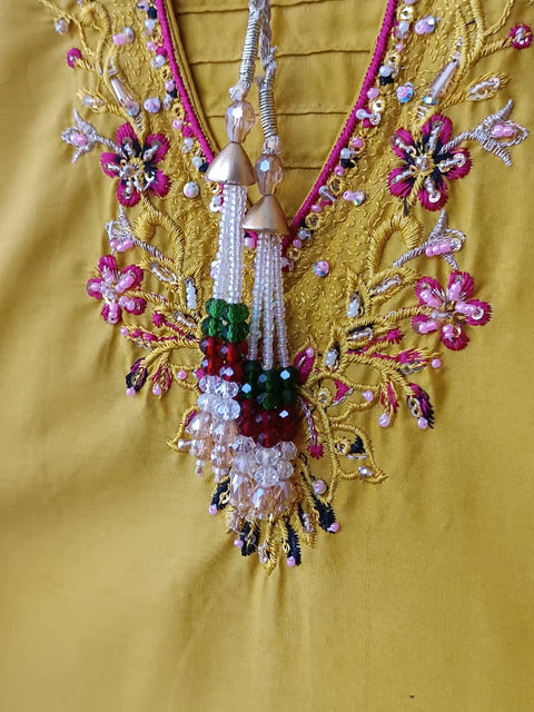 RUBAB COTTON (MUSTARD)