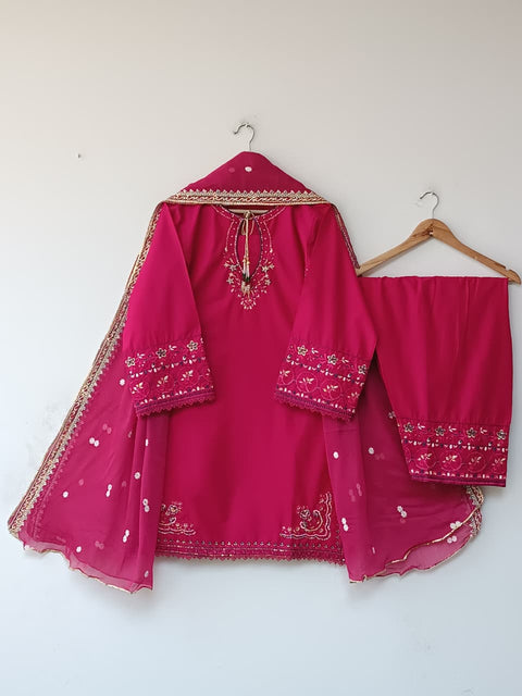 RUBAB COTTON (NEON PINK)